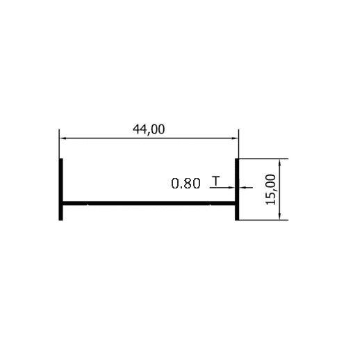 Kisi - Kisi Aluminium - 64005 Kisi - Kisi Aluminium - 64005